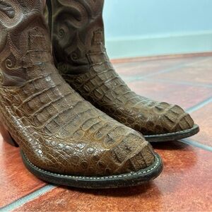 Tony Lama Exotic Leather Boots